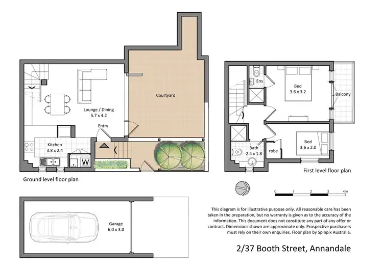 Floorplan of Homely house listing, 2/37 Booth Street, Annandale NSW 2038
