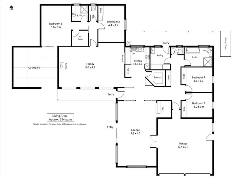 Floorplan of Homely house listing, 7 Scott Avenue, Barmera SA 5345
