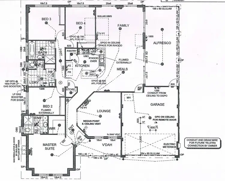 Floorplan of Homely house listing, 34 Balmoral Drive, Bridgetown WA 6255