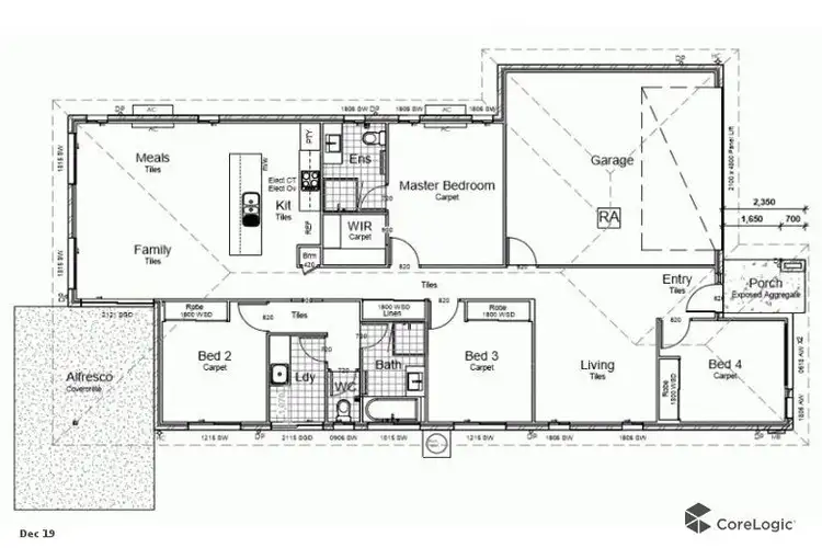 Floorplan of Homely house listing, 5 Barramundi Drive, Burrum Heads QLD 4659