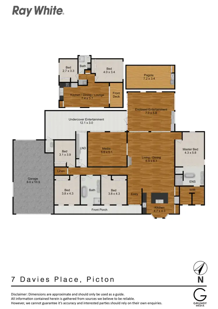 Floorplan of Homely house listing, 7 Davies Place, Picton NSW 2571