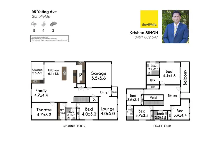 Floorplan of Homely house listing, 95 Yating Avenue, Schofields NSW 2762