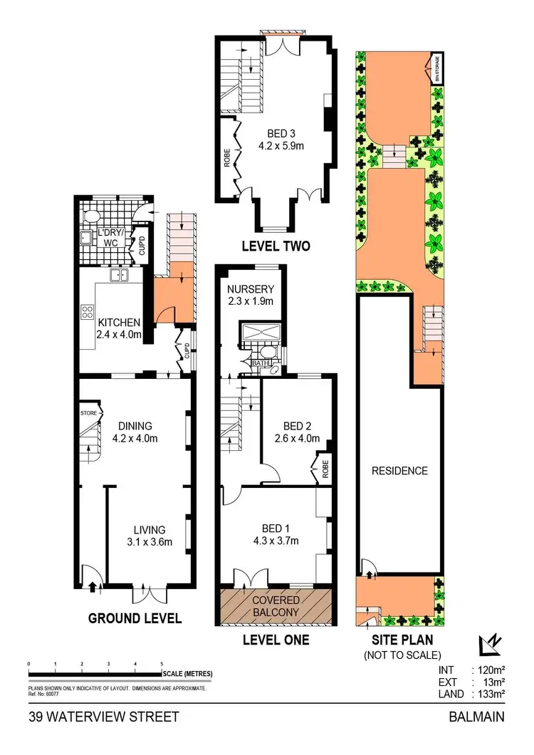 Floorplan of Homely house listing, 39 Waterview Street, Balmain NSW 2041