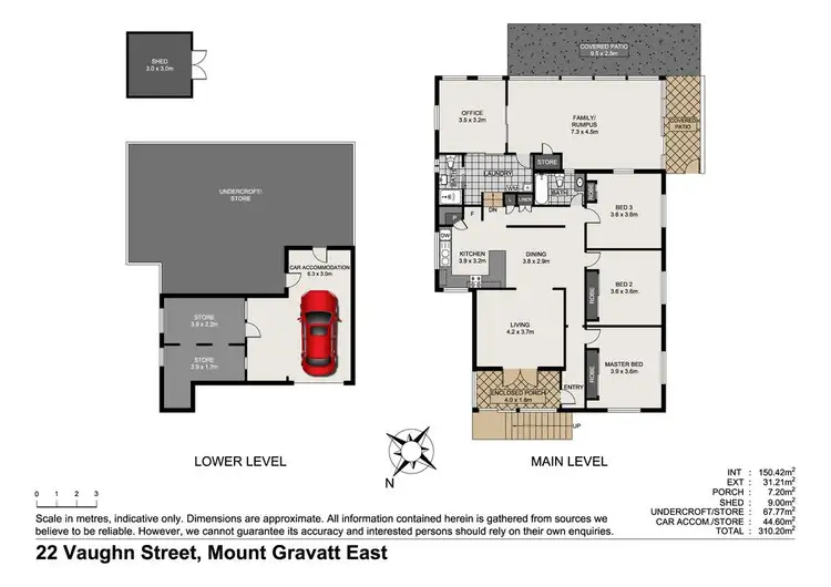 Floorplan of Homely house listing, 22 Vaughan Street, Mount Gravatt QLD 4122