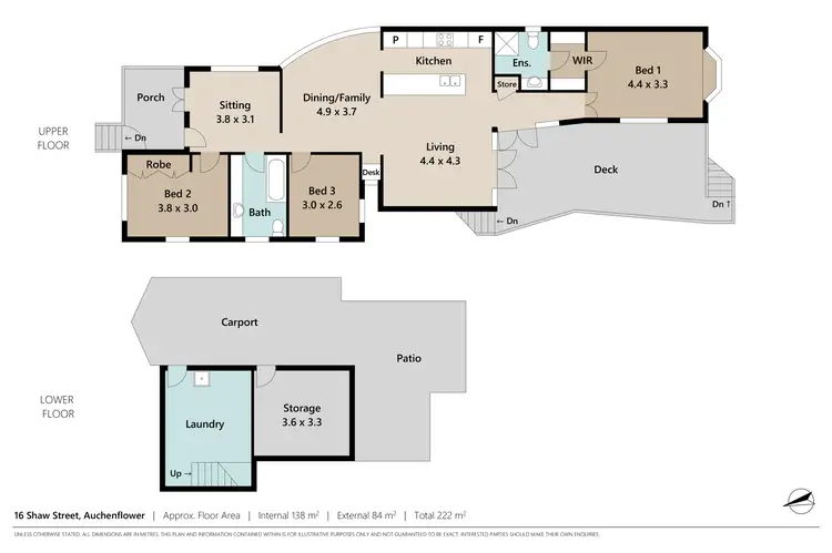 Floorplan of Homely house listing, 16 Shaw Street, Auchenflower QLD 4066