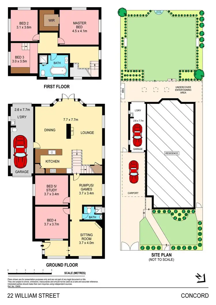 Floorplan of Homely house listing, 22 William Street, Concord NSW 2137
