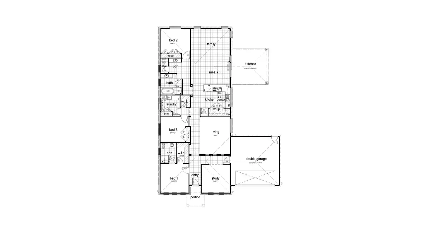 Floorplan of Homely house listing, 6 Burdekin Court, Red Cliffs VIC 3496