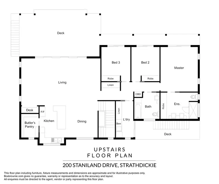 Floorplan of Homely house listing, 200 Staniland Drive, Strathdickie QLD 4800