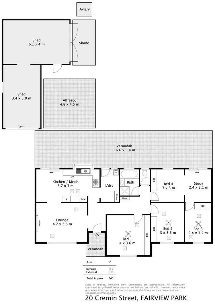 Floorplan of Homely house listing, 20 Cremin Street, Fairview Park SA 5126