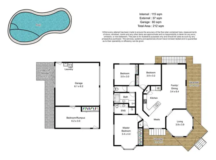 Floorplan of Homely house listing, 14 Gypsy Court, Eatons Hill QLD 4037