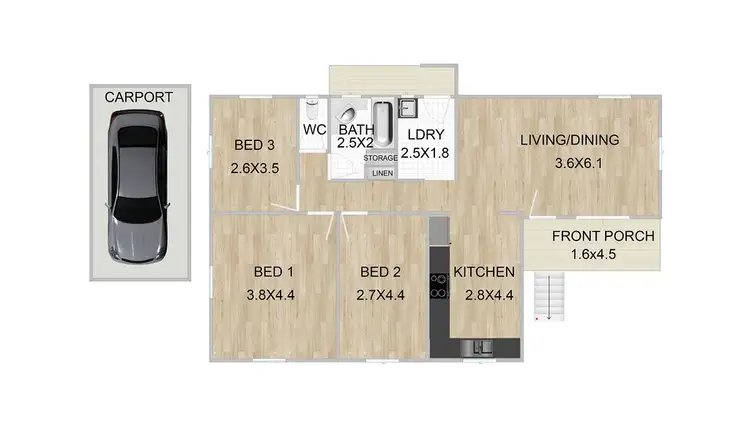 Floorplan of Homely house listing, 10 Cramp Street, Goodna QLD 4300