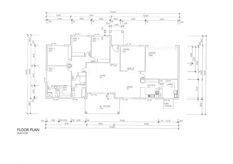 Floorplan of Homely house listing, 3 Lucas Close, Goulburn NSW 2580