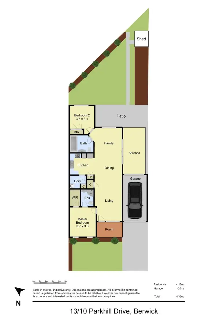 Floorplan of Homely unit listing, 13/10 Parkhill Drive, Berwick VIC 3806