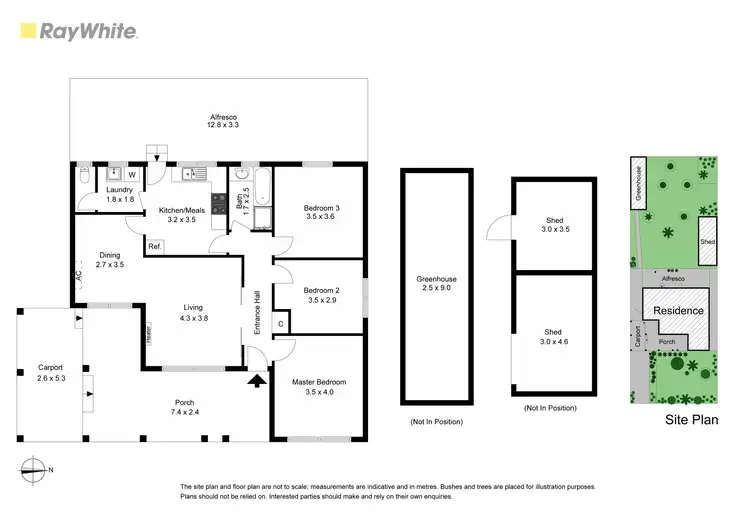 Floorplan of Homely house listing, 20 Clarevale Street, Clayton South VIC 3169
