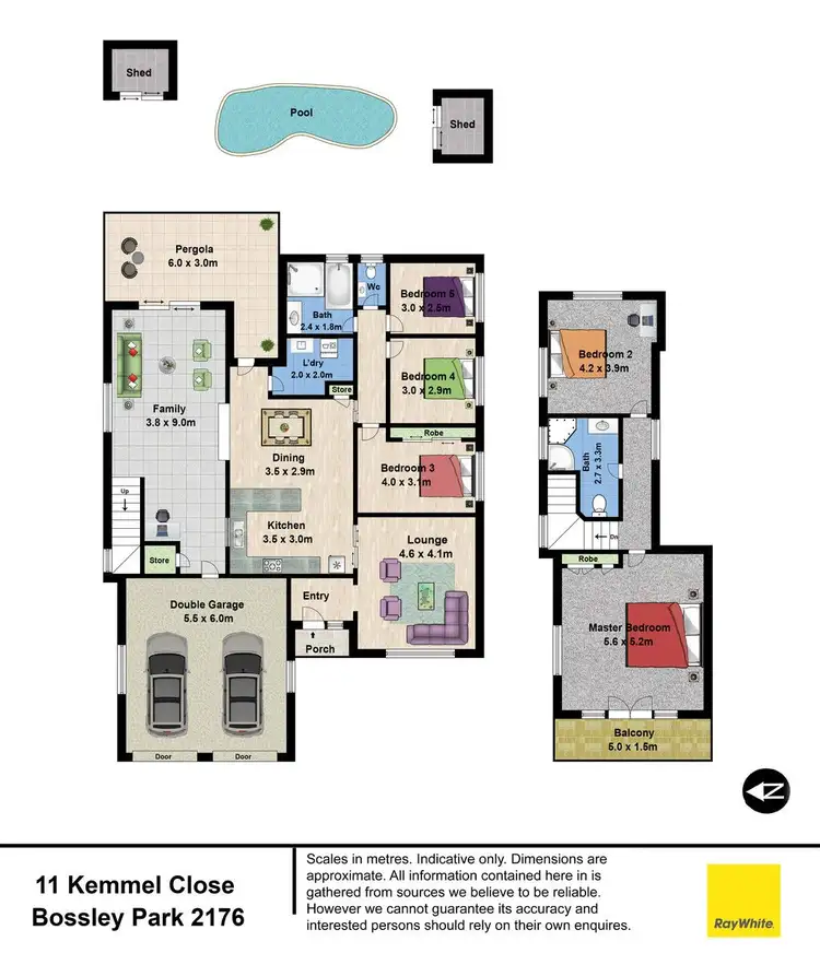 Floorplan of Homely house listing, 11 Kemmel Close, Bossley Park NSW 2176