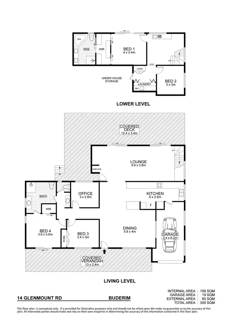 Floorplan of Homely house listing, 14 Glenmount Road, Buderim QLD 4556
