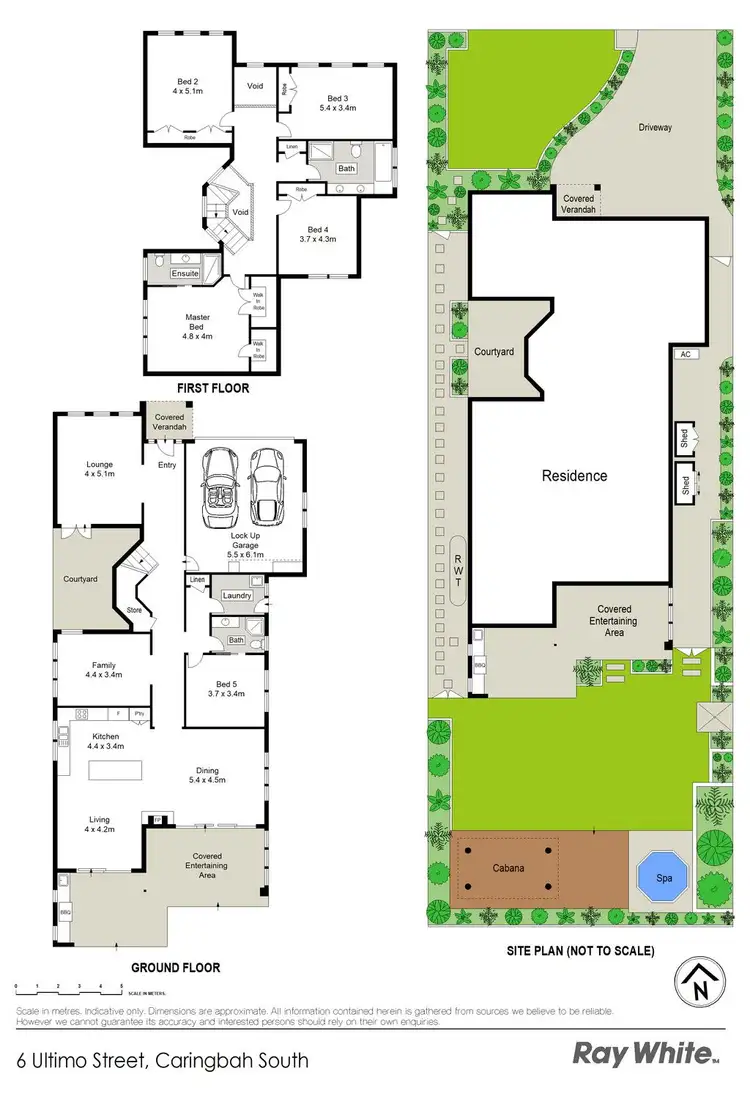 Floorplan of Homely house listing, 6 Ultimo Street, Caringbah South NSW 2229