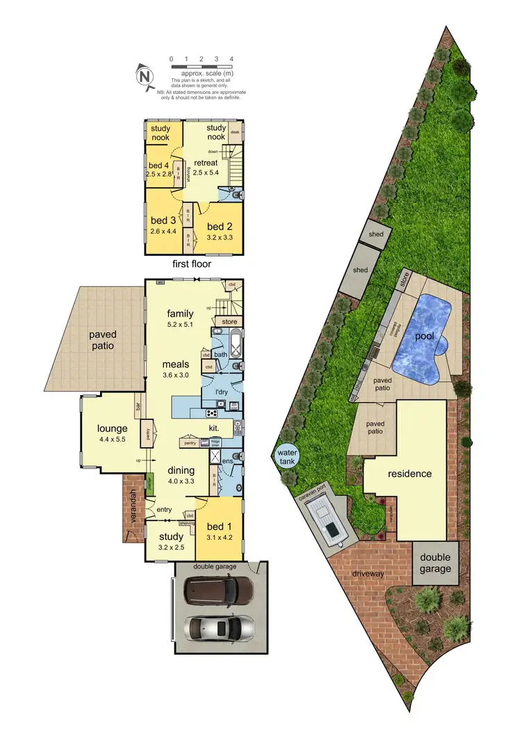 Floorplan of Homely house listing, 3 Amesbury Court, Mount Waverley VIC 3149