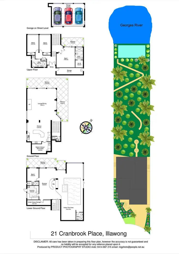 Floorplan of Homely house listing, 21 Cranbrook Place, Illawong NSW 2234