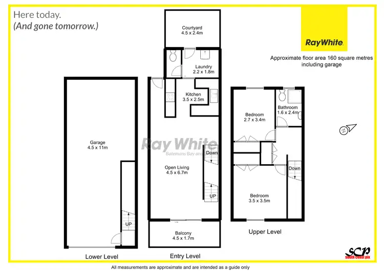 Floorplan of Homely townhouse listing, 13/9-11 Bent Street, Batemans Bay NSW 2536
