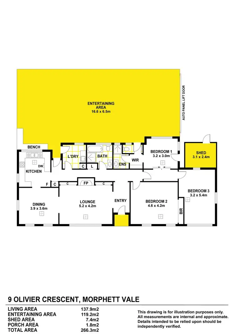 Floorplan of Homely house listing, 9 Olivier Crescent, Morphett Vale SA 5162