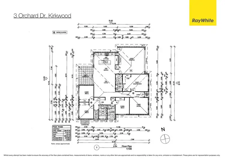 Floorplan of Homely house listing, 3 Orchard Drive, Kirkwood QLD 4680