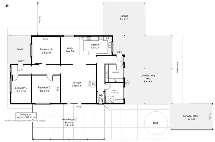 Floorplan of Homely house listing, 21 Fifteenth Street, Renmark SA 5341