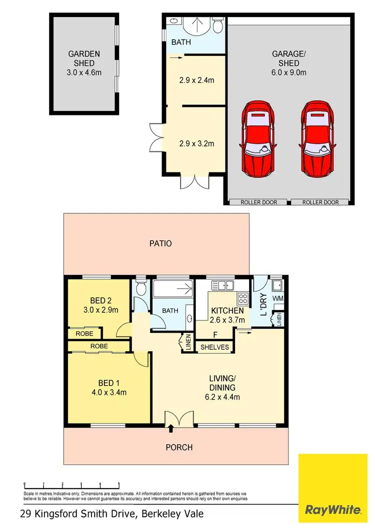 Floorplan of Homely house listing, 29 Kingsford Smith Drive, Berkeley Vale NSW 2261