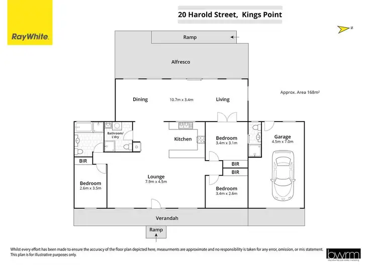 Floorplan of Homely house listing, 20 Harold Street, Kings Point NSW 2539