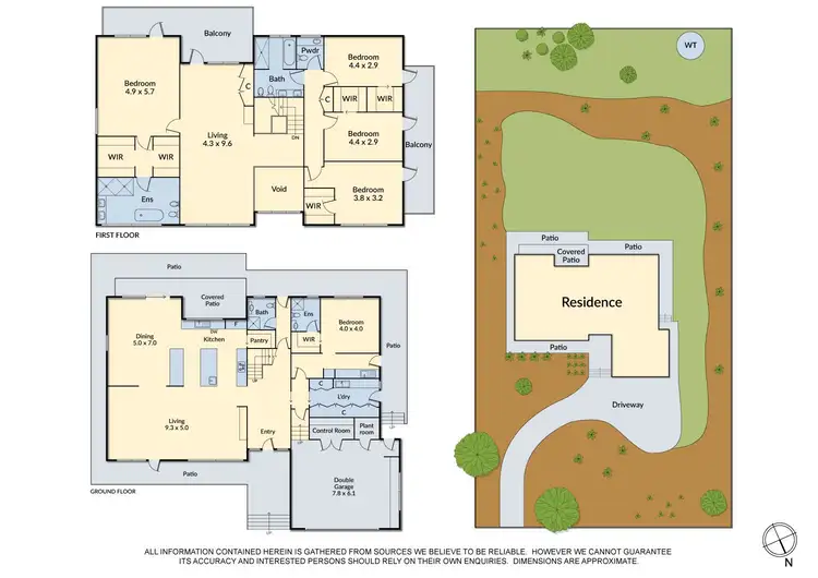 Floorplan of Homely house listing, 1 Williams Road, Ringwood North VIC 3134