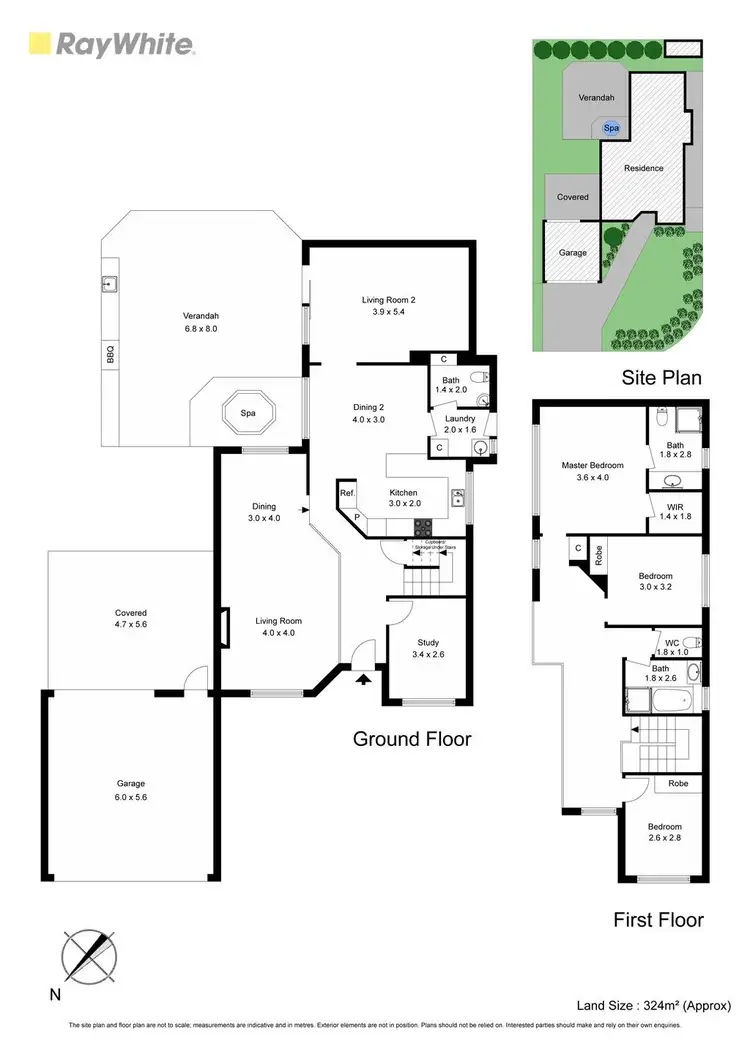 Floorplan of Homely house listing, 23 Nurten Parade, Aspendale Gardens VIC 3195