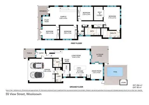 Floorplan of Homely house listing, 55 View Street, Wooloowin QLD 4030