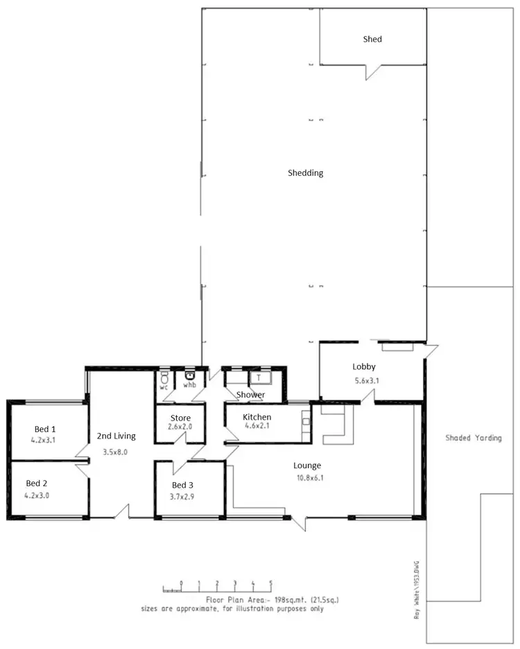Floorplan of Homely house listing, 5 Woodhouse Crescent, Glossop SA 5344