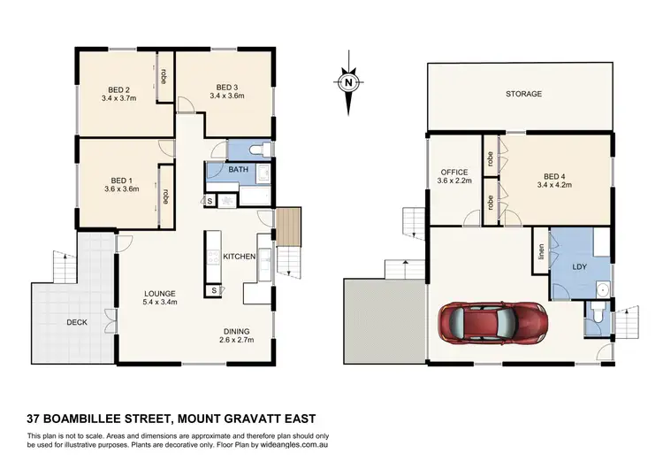 Floorplan of Homely house listing, 37 Boambillee Street, Mount Gravatt East QLD 4122