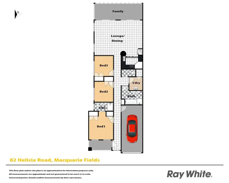Floorplan of Homely house listing, 82 Helicia Road, Macquarie Fields NSW 2564