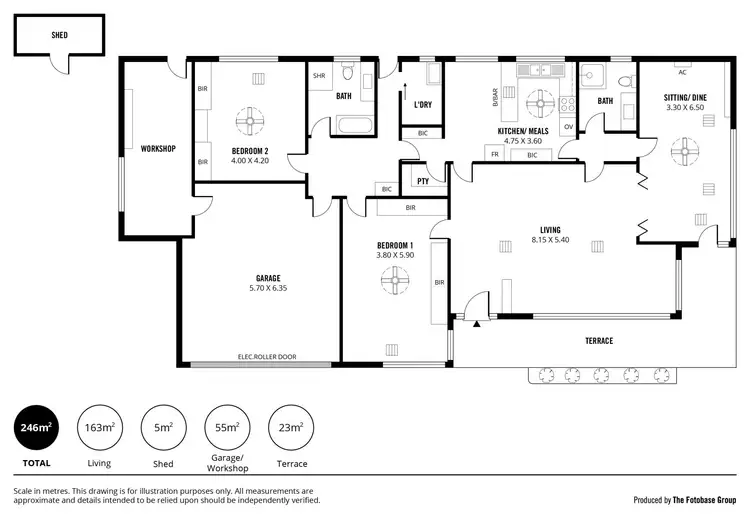 Floorplan of Homely house listing, 30 Patawalonga, Glenelg North SA 5045