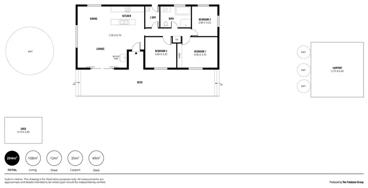Floorplan of Homely house listing, 3/45 Luck Street, Macclesfield SA 5153