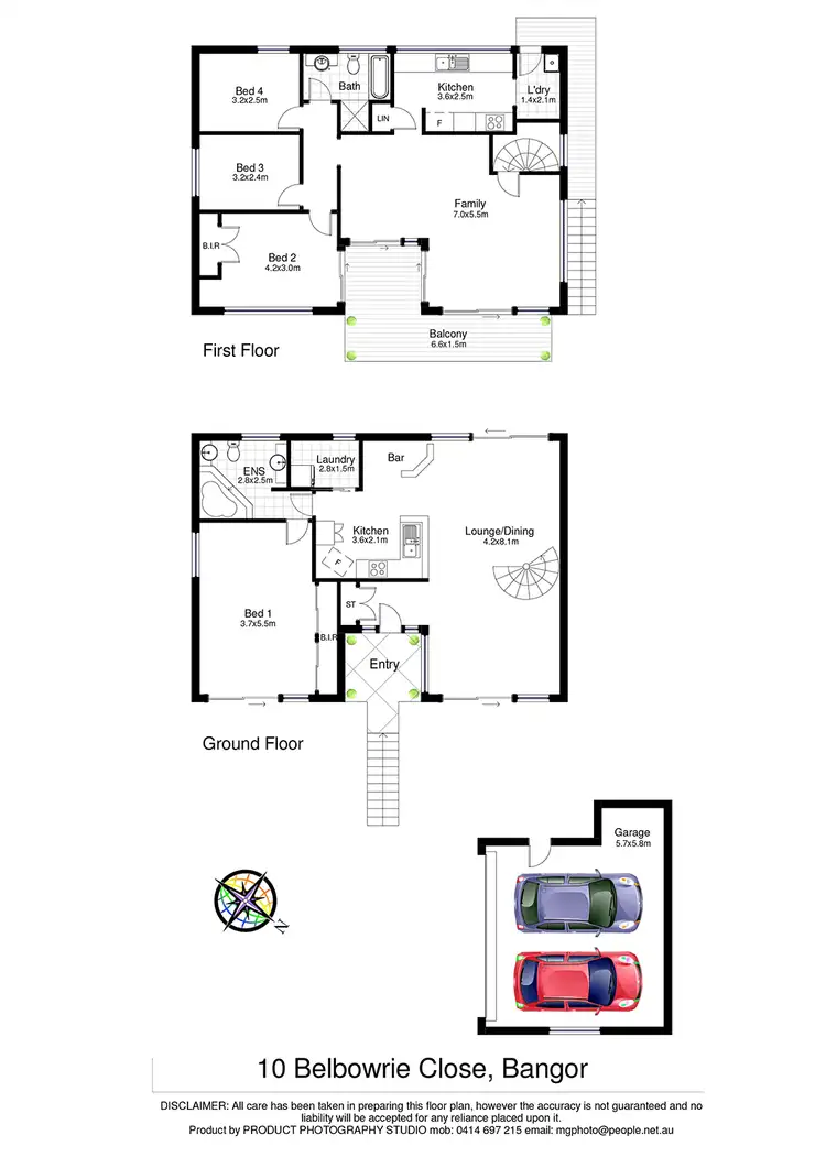 Floorplan of Homely house listing, 10 Belbowrie Close, Bangor NSW 2234