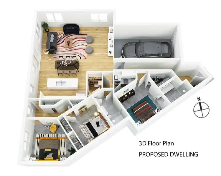 Floorplan of Homely house listing, 7 Melva Court, Sydenham VIC 3037