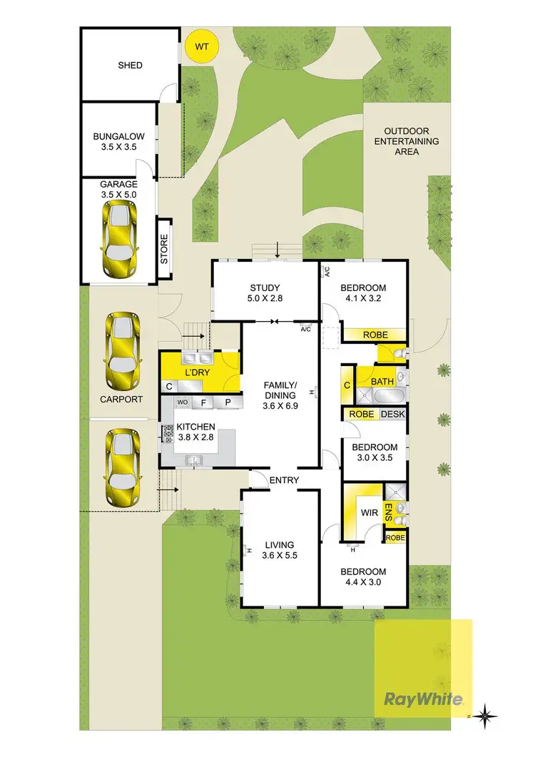 Floorplan of Homely house listing, 103 Burdoo Drive, Grovedale VIC 3216