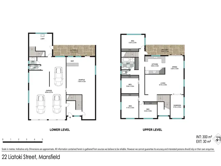 Floorplan of Homely house listing, 22 Liatoki Street, Mansfield QLD 4122