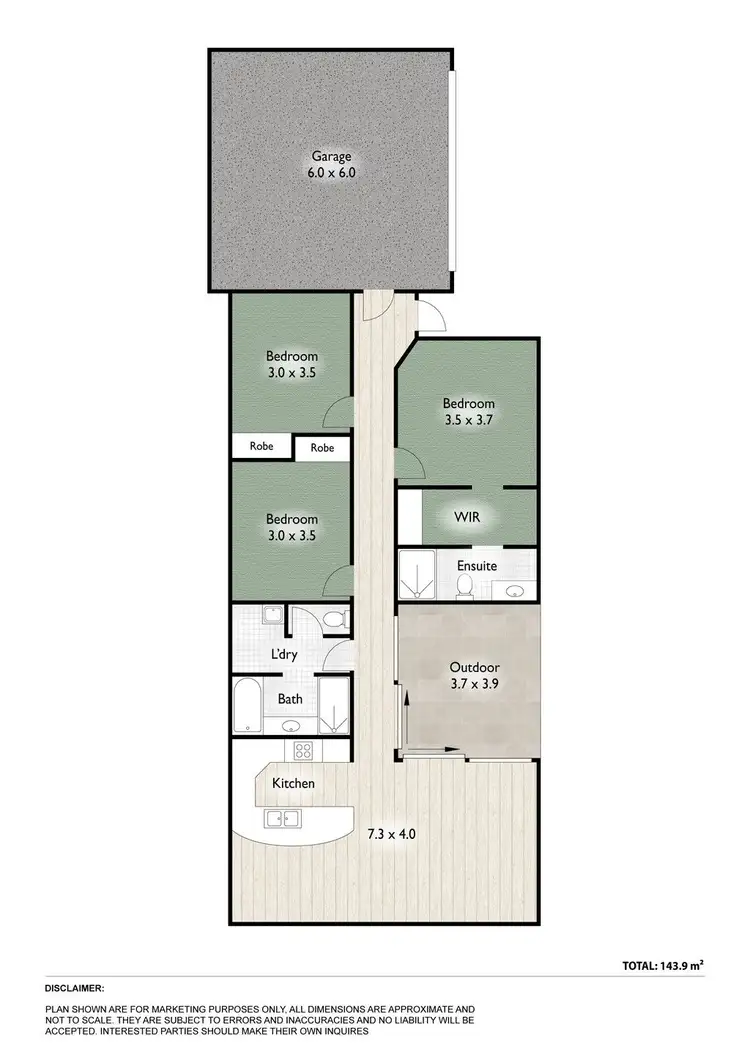Floorplan of Homely house listing, 39 Leichhardt Avenue, Rothwell QLD 4022