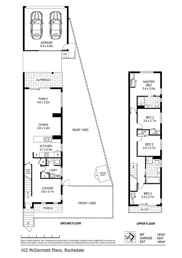 Floorplan of Homely house listing, 102 McDermott Parade, Rochedale QLD 4123