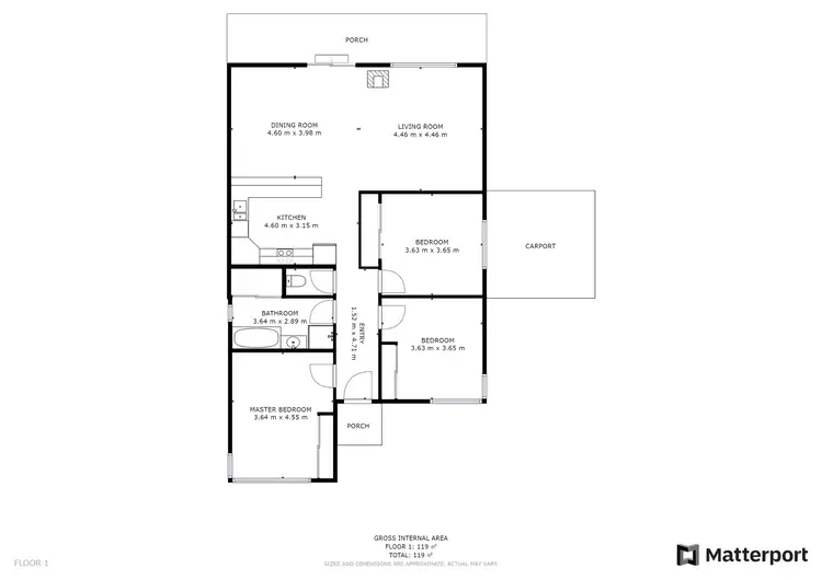 Floorplan of Homely house listing, 200 Stradbroke Avenue, Swan Hill VIC 3585