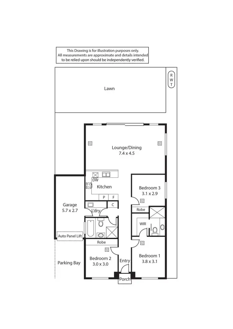 Floorplan of Homely house listing, 11/8 Marelle Place, Fulham Gardens SA 5024