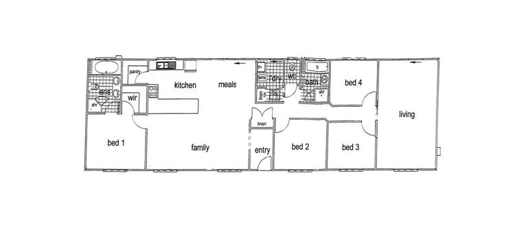 Floorplan of Homely house listing, 15 WHITING Street, Stirling North SA 5710