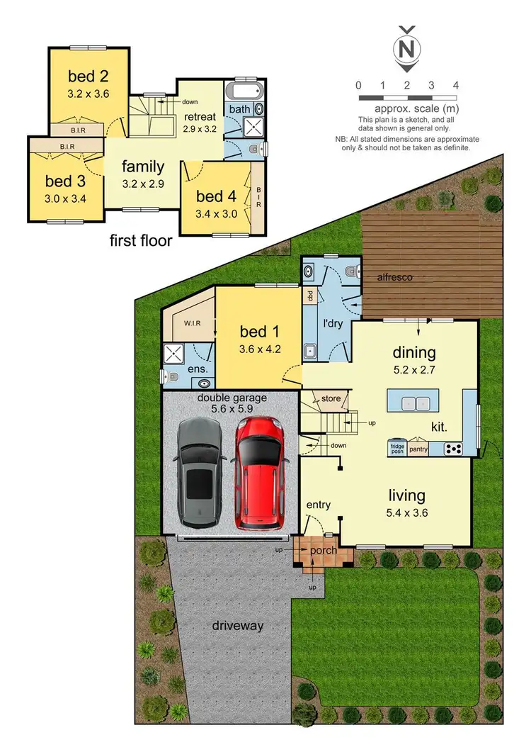 Floorplan of Homely house listing, 54B Windsor Avenue, Mount Waverley VIC 3149