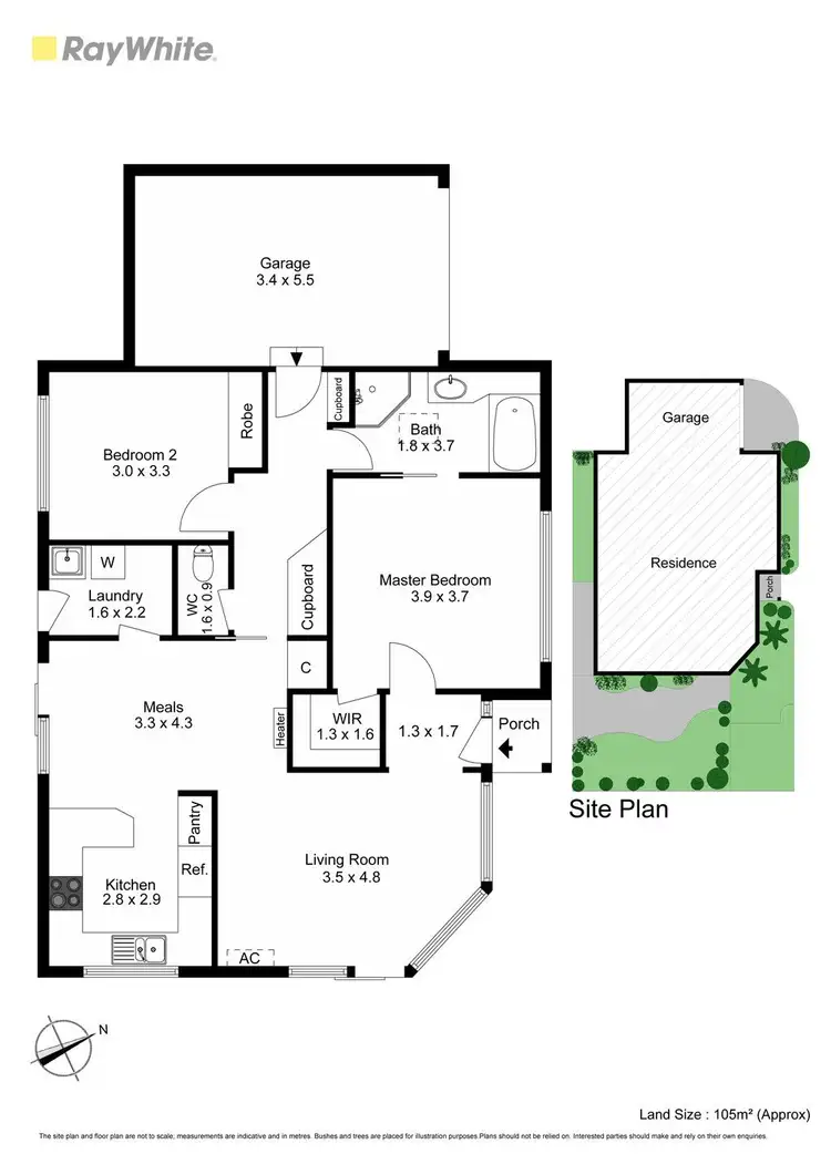 Floorplan of Homely unit listing, 1/6 Japonica Grove, Frankston South VIC 3199