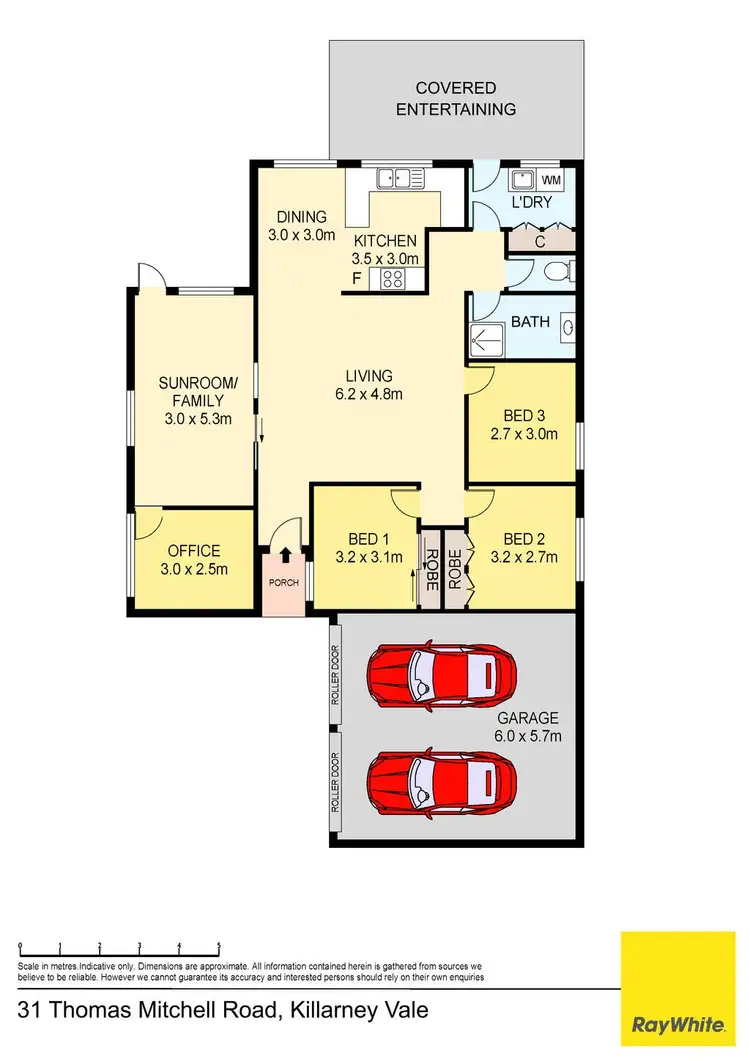 Floorplan of Homely house listing, 31 Thomas Mitchell Road, Killarney Vale NSW 2261