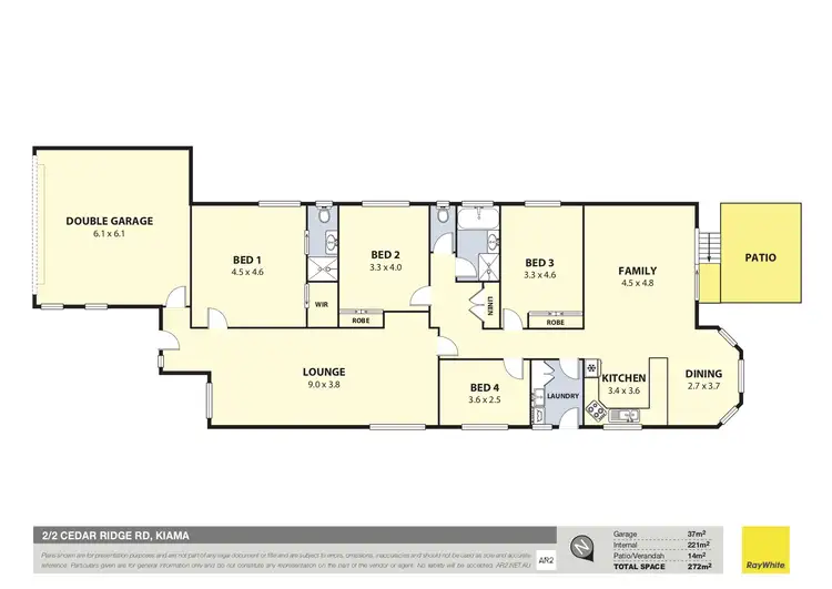 Floorplan of Homely house listing, 2/2 Cedar Ridge Road, Kiama NSW 2533